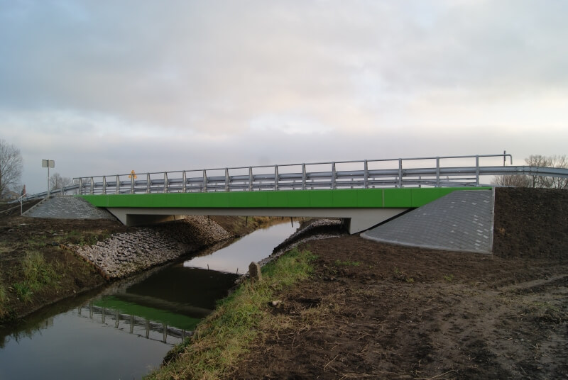 Rozbiórka i odbudowa mostu zlokalizowanego w ciągu drogi powiatowej nr 2980W Nowosiadło – Troszyn Polsk