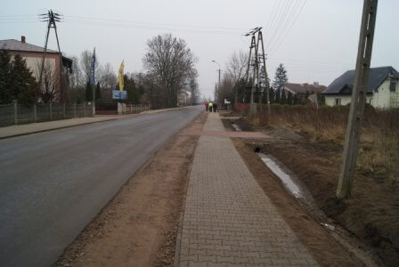Przebudowa-modernizacja drogi powiatowej nr 6907W Gąbin – Nowy Kamień – Janówek